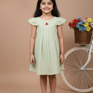 GIRLS OFF-WHITE FROCK 332