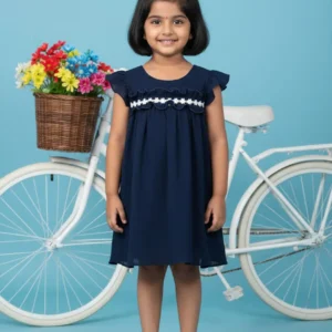 GIRLS FROCK BLUE 422